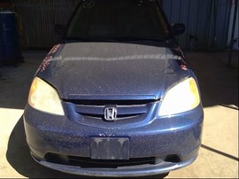 2003 HONDA CIVIC, BLUE, EX, 1.7L, VTEC, MT.  A25075
